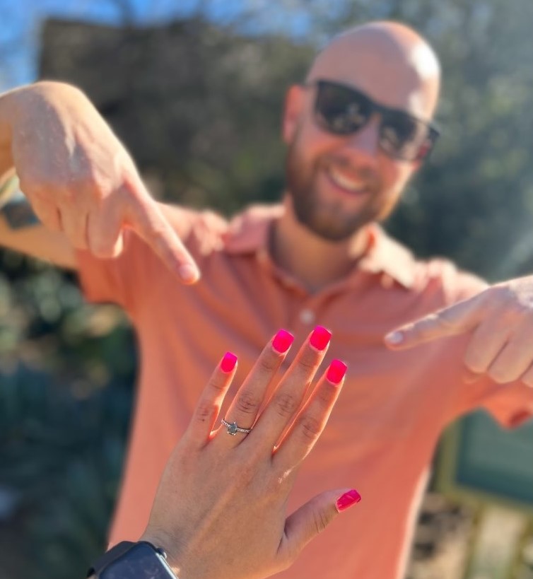 Testimonial from Bill about his custom engagement ring from Finer Custom Engagement rings in Scottsdale